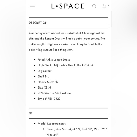 NWT! LSPACE Renata Dress in Cream - Size S - Picture 10 of 11